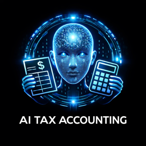 Logo de Contador Fiscal con IA - Software moderno de contabilidad e impuestos con inteligencia artificial